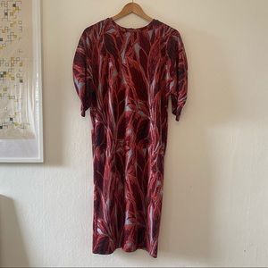 Botanical Midi Dress